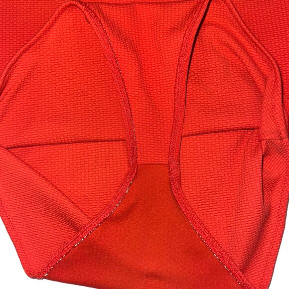 Marysia Swim Scooter Red Scallop One Piece Swimsuit Size Small - Picture 9 of 13